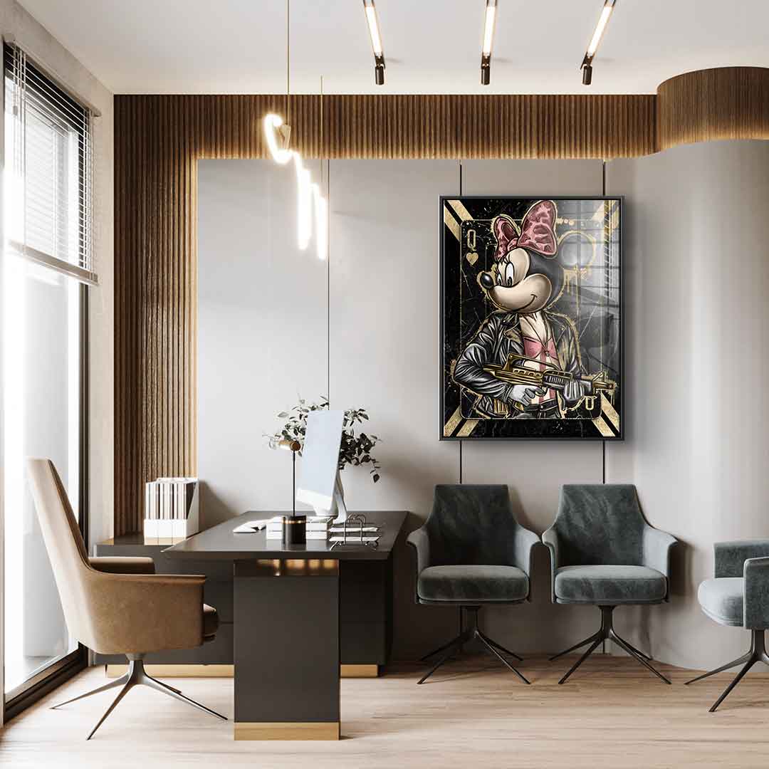 GANGSTER QUEEN - Acrylglas