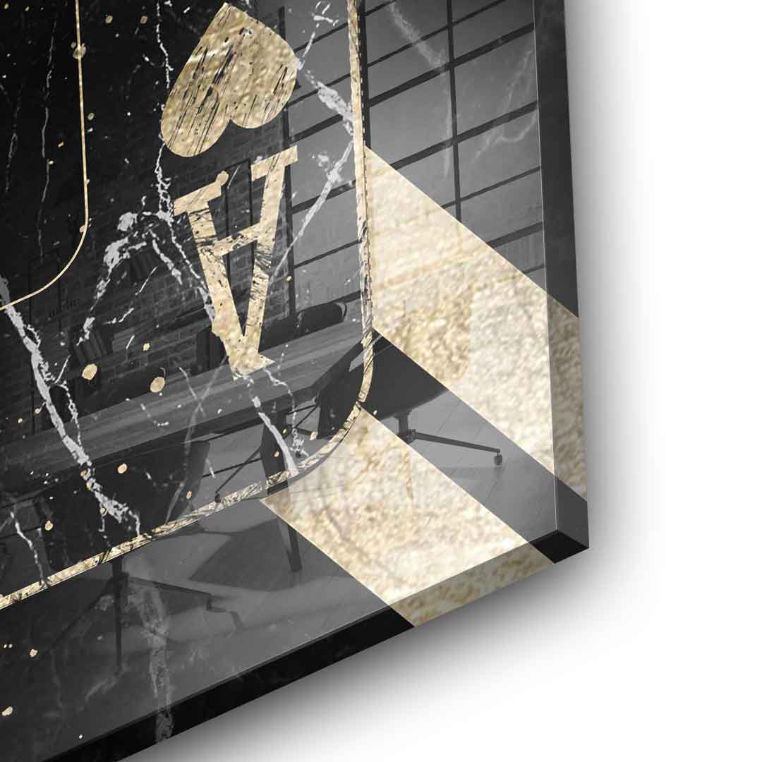 GANGSTER SIGN - Acrylic glass