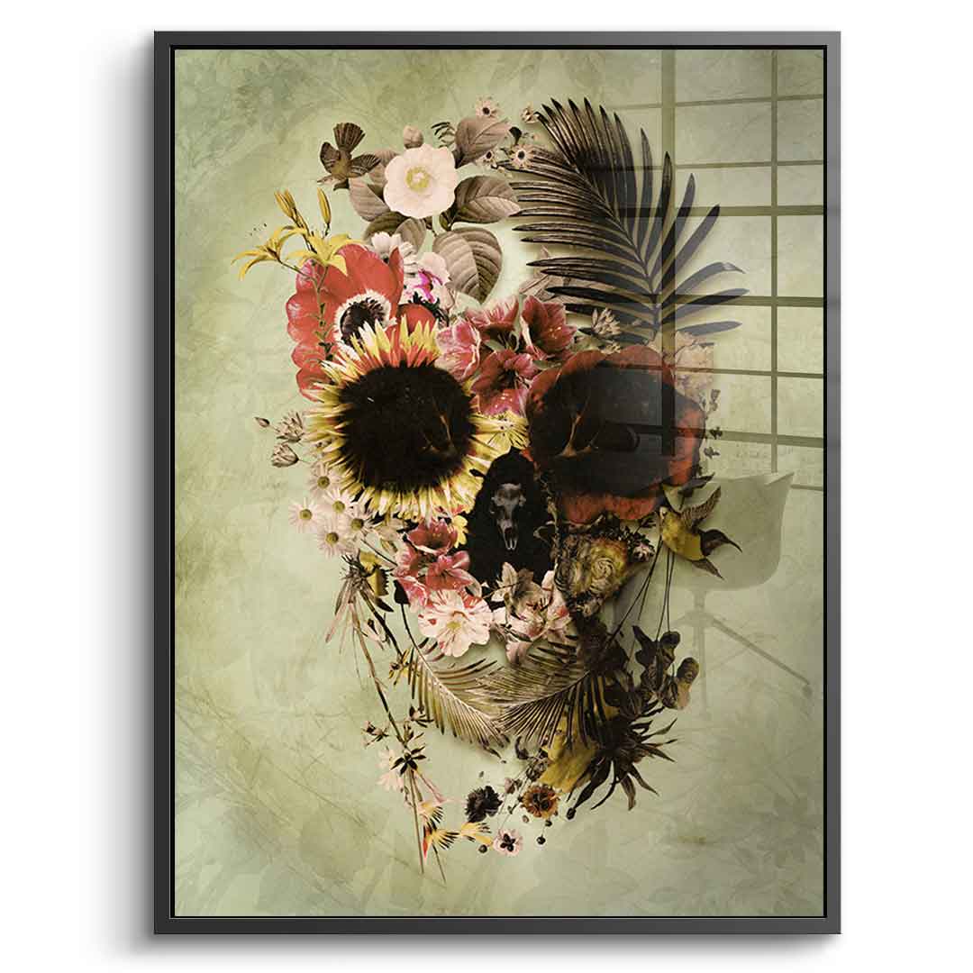 Garden Skull Light - Acrylic glass