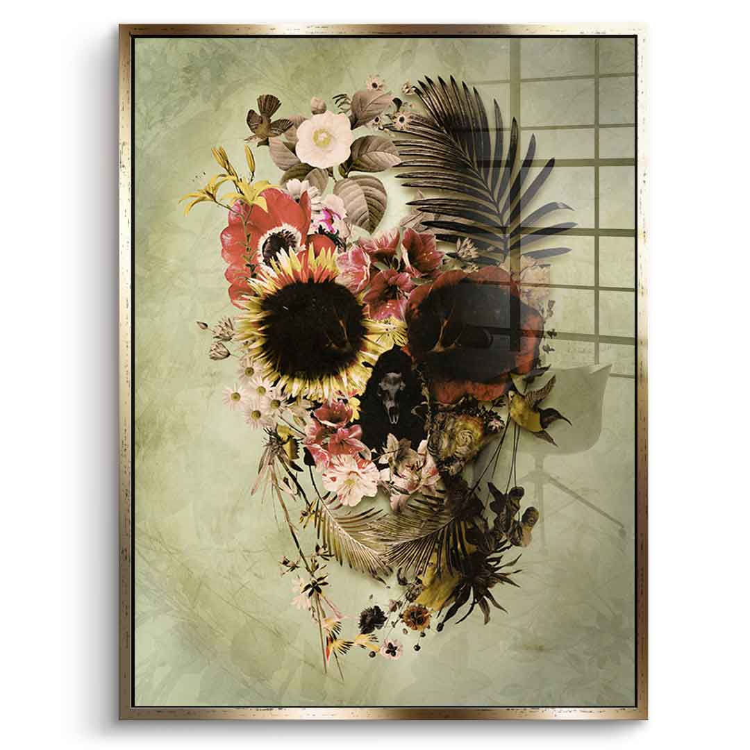 Garden Skull Light - Acrylic glass