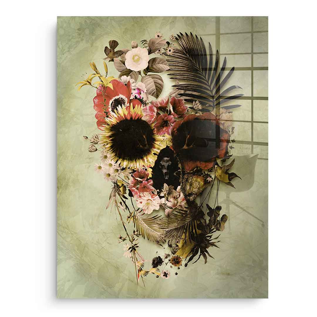 Garden Skull Light - Acrylic glass