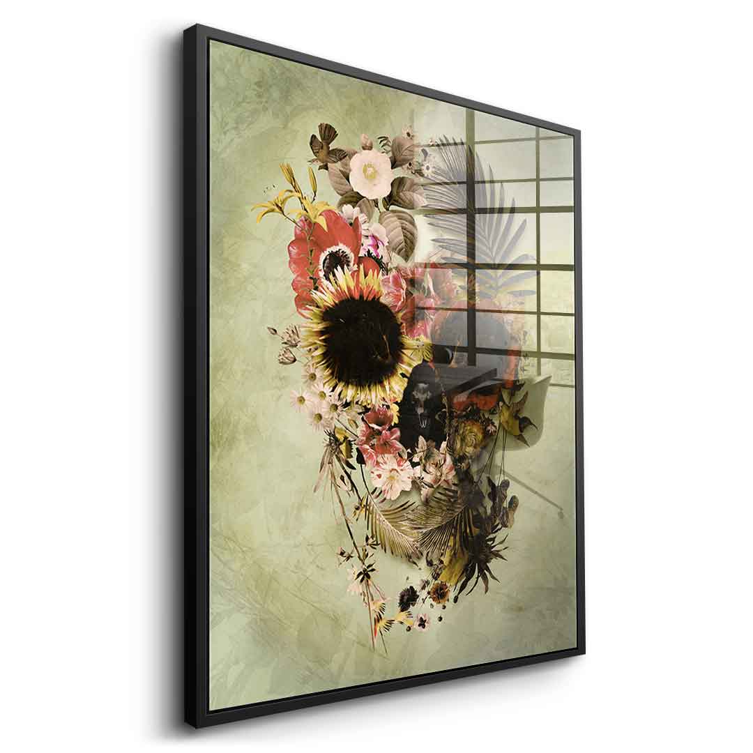 Garden Skull Light - Acrylic glass