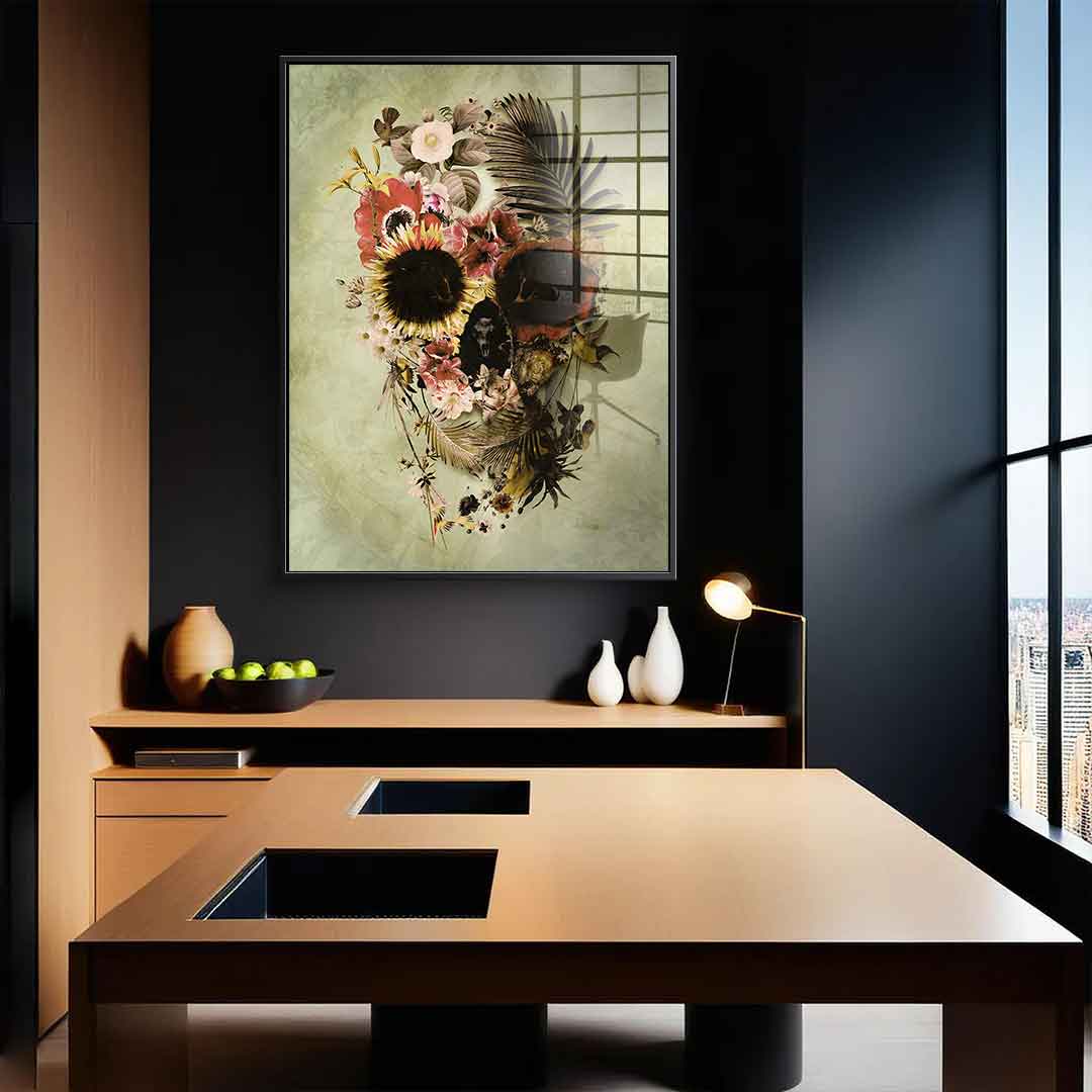 Garden Skull Light - Acrylic glass