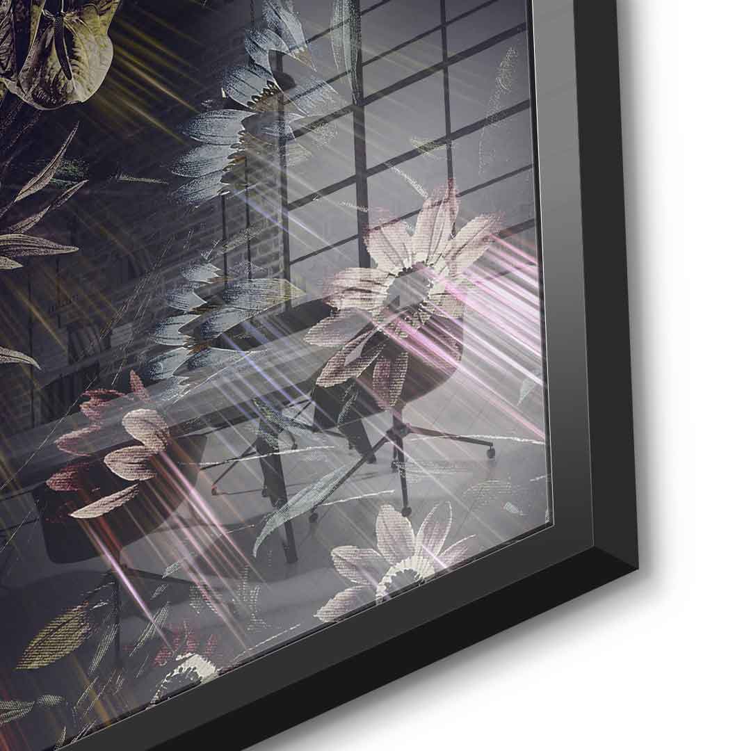 Garden Skull - Acrylic glass