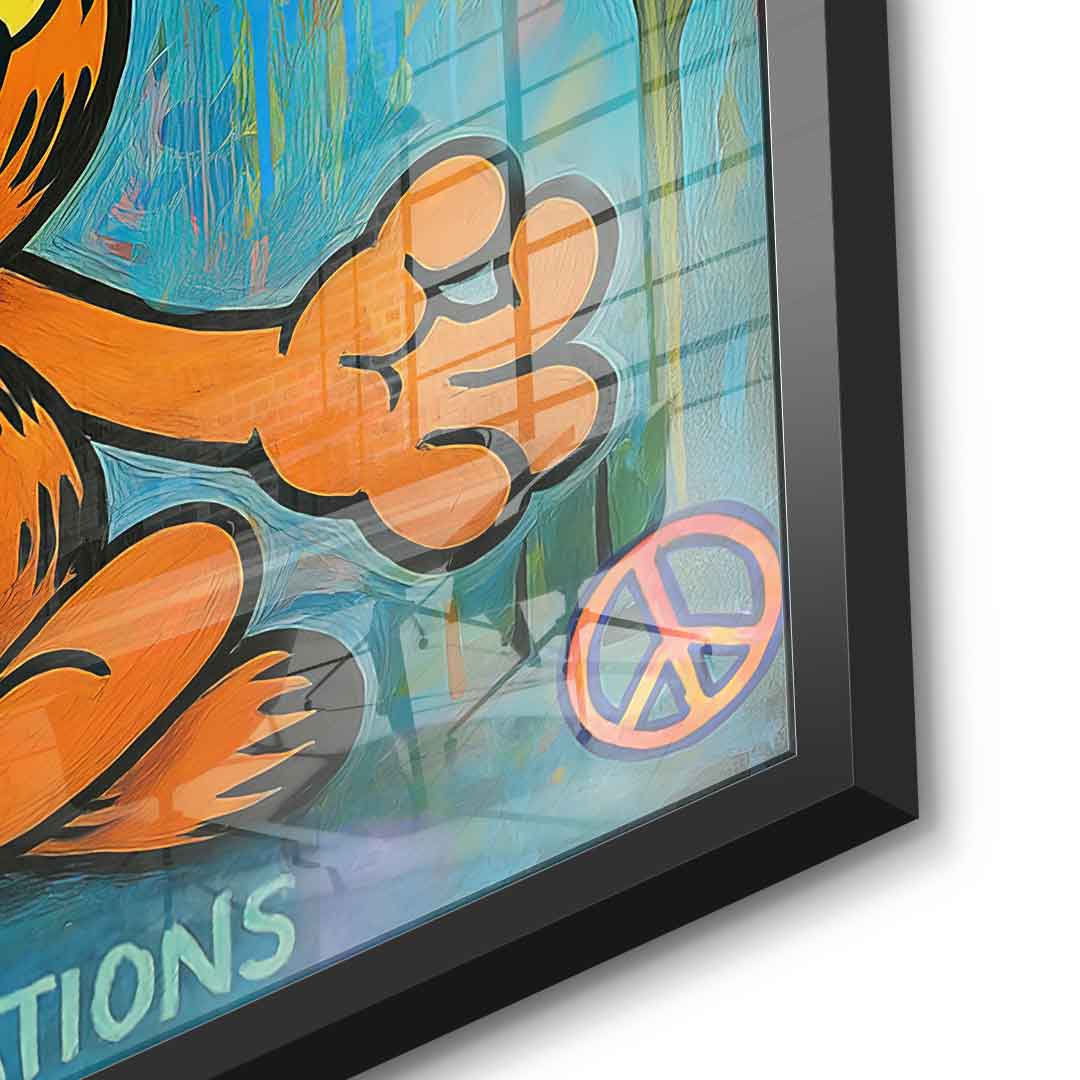 Garfield Vibrations - Acrylglas