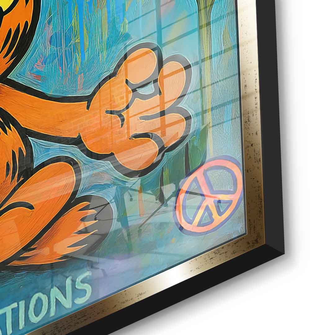 Garfield Vibrations - Acrylglas