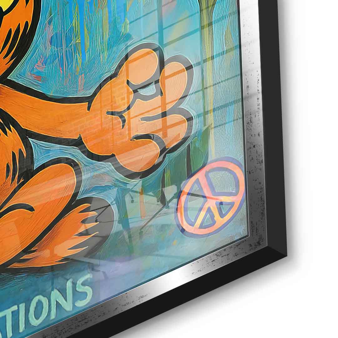 Garfield Vibrations - Acrylglas