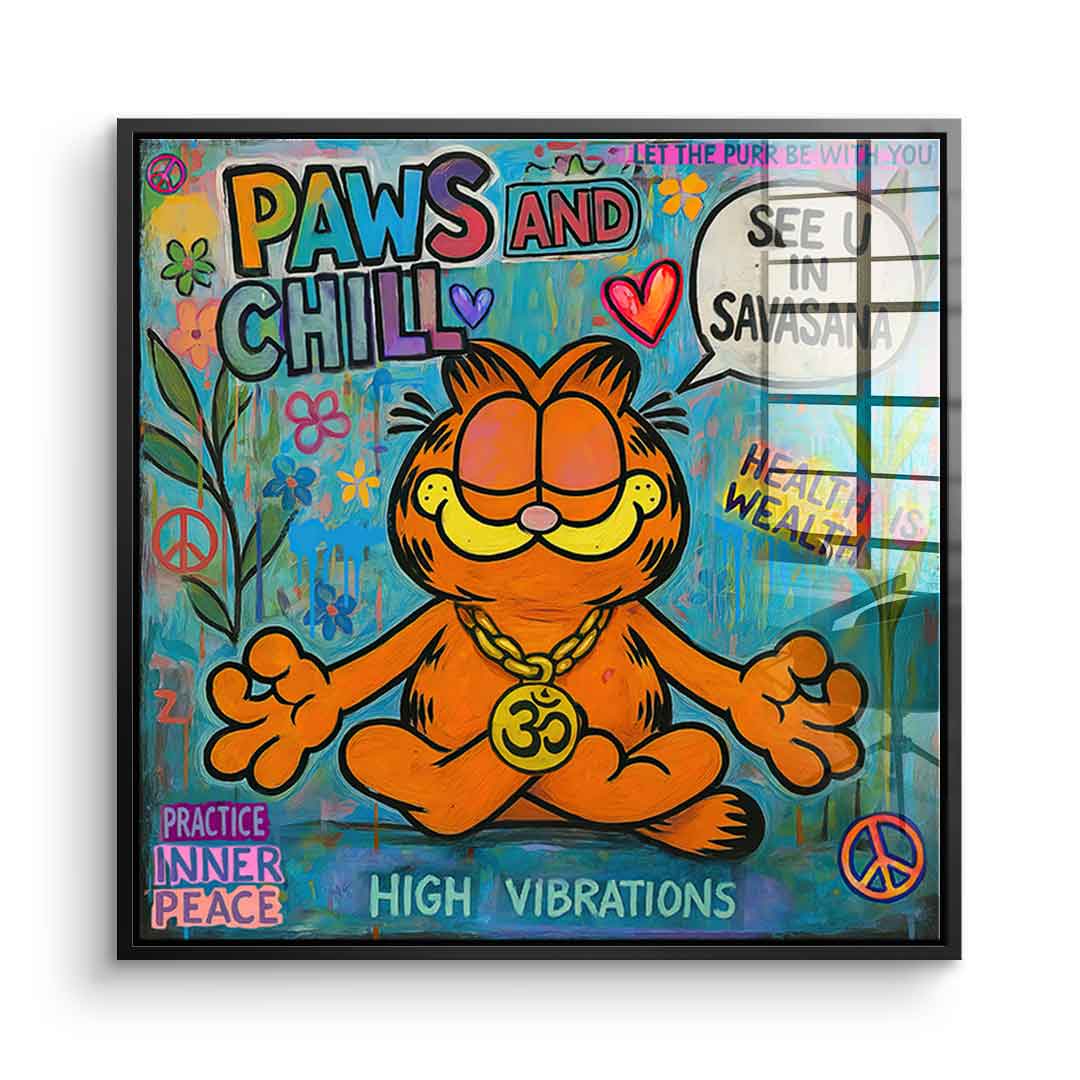 Garfield Vibrations - Acrylglas