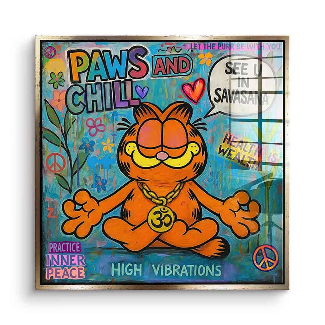 Garfield Vibrations - Acrylglas