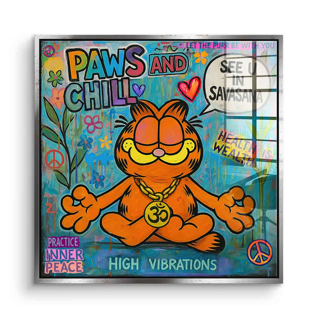 Garfield Vibrations - Acrylglas