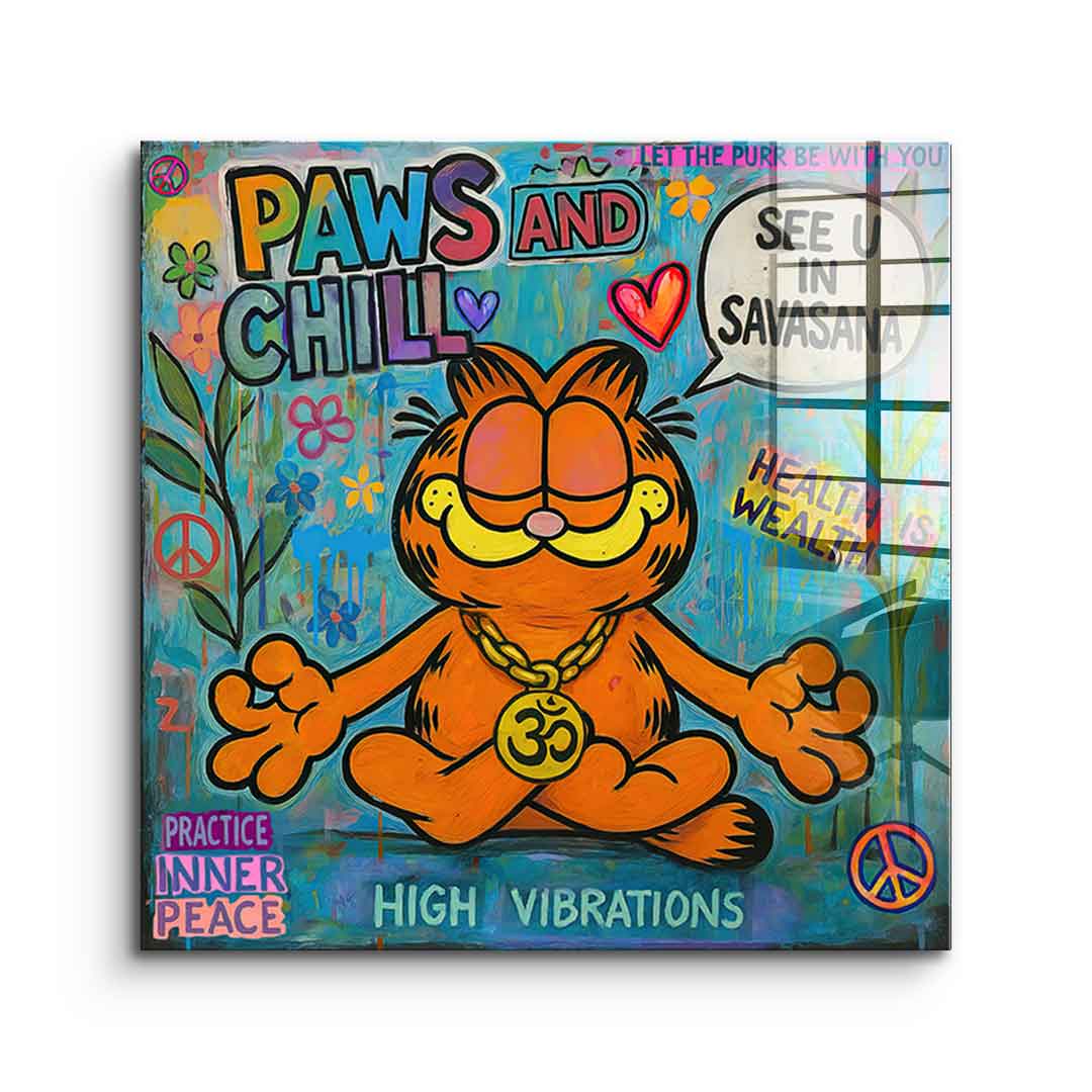 Garfield Vibrations - Acrylglas