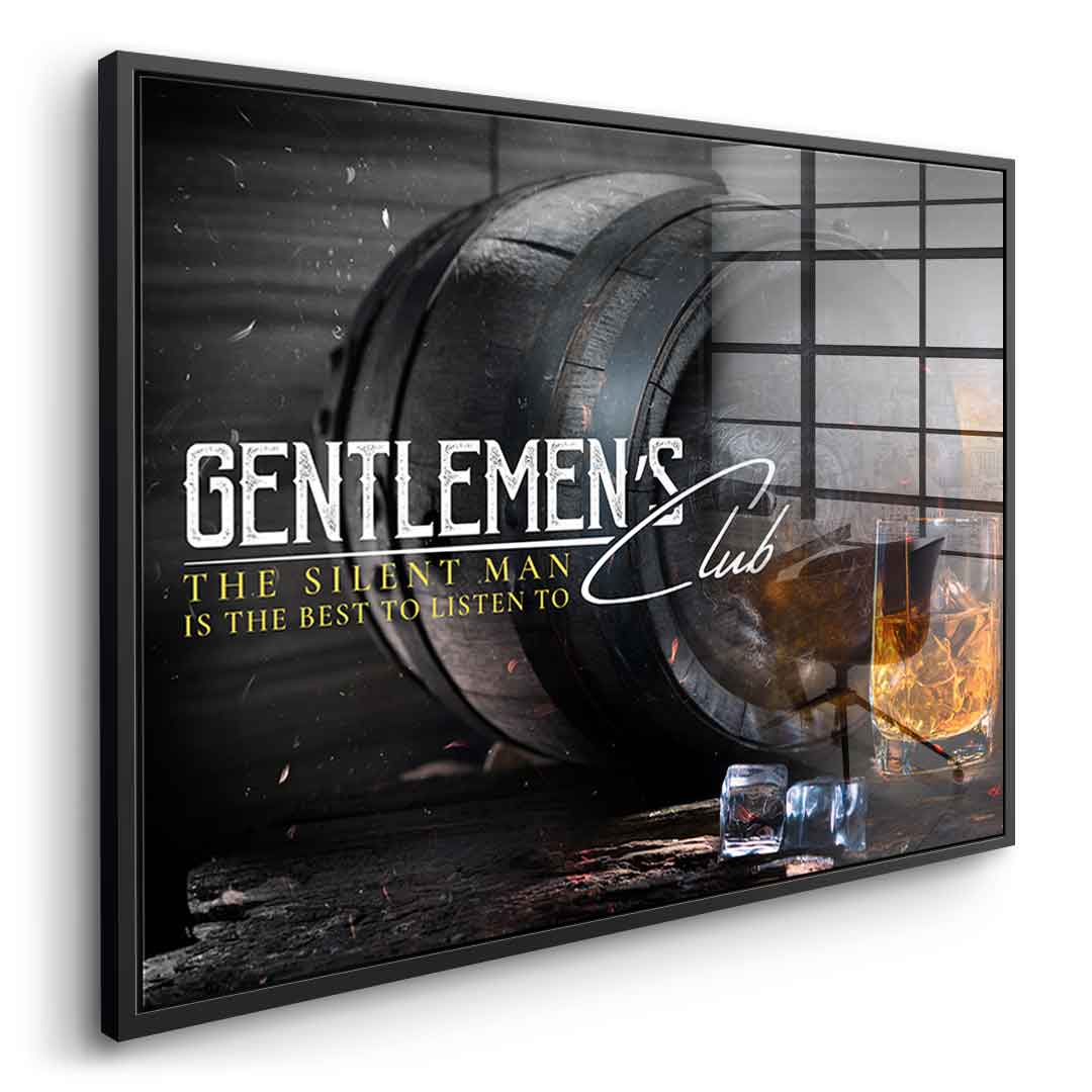 Gentlemen's Club - Acrylic glass