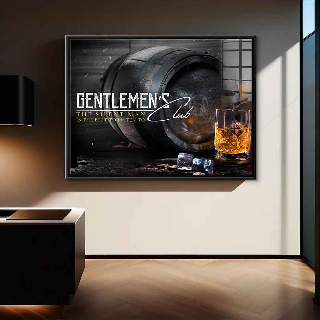 Gentlemen's Club - Acrylic glass