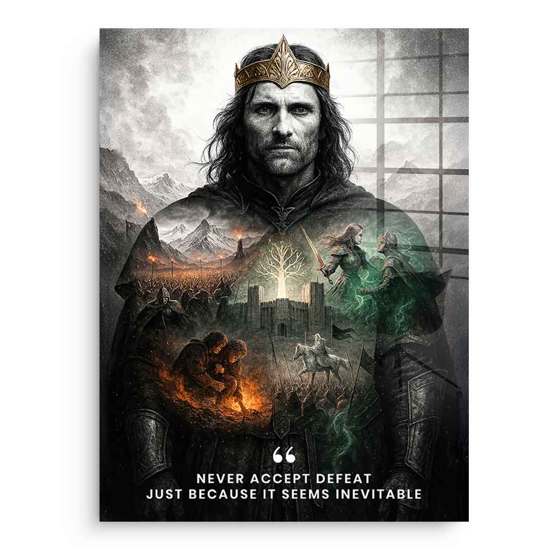 Get Back Up - Acrylic glass