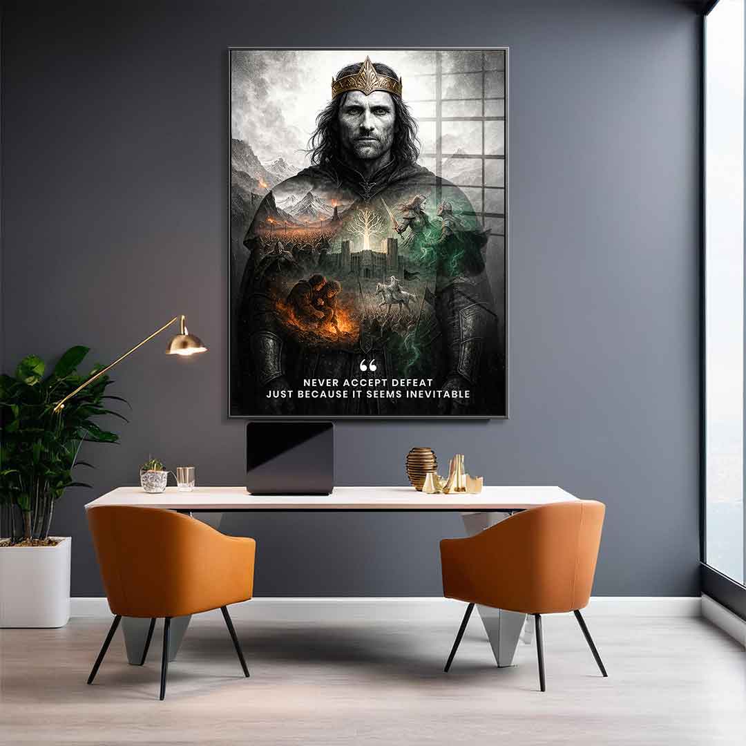 Get Back Up - Acrylic glass