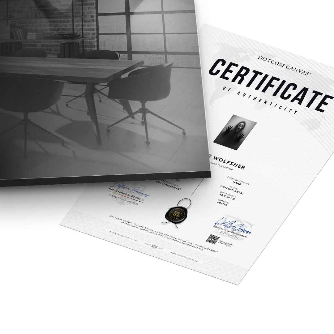 Ghostface's Silhouette - Acrylic Glass