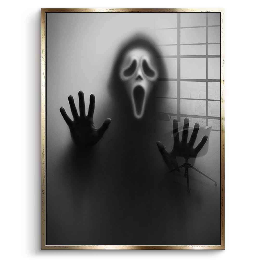 Ghostface's Silhouette - Acrylic Glass