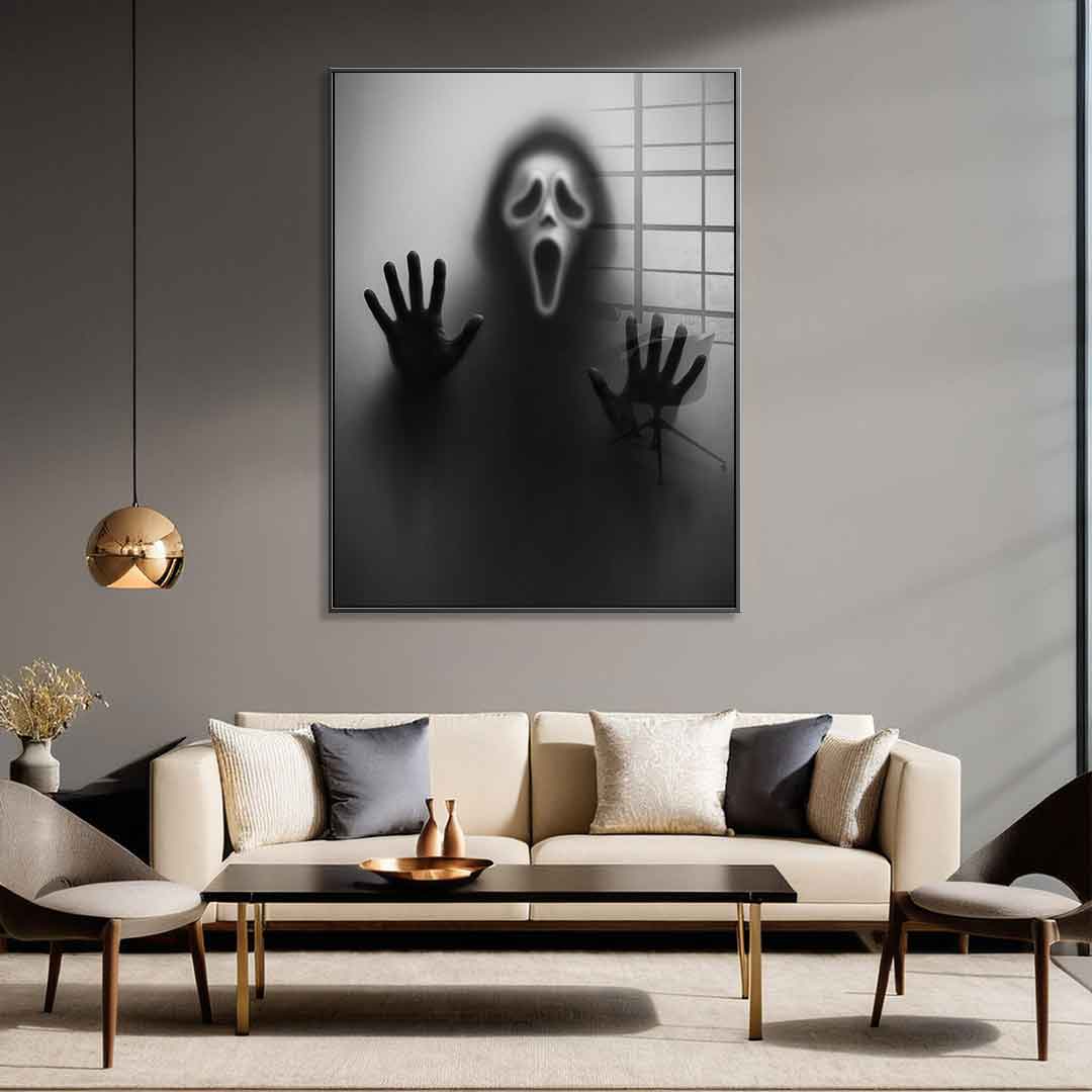 Ghostface's Silhouette - Acrylic Glass