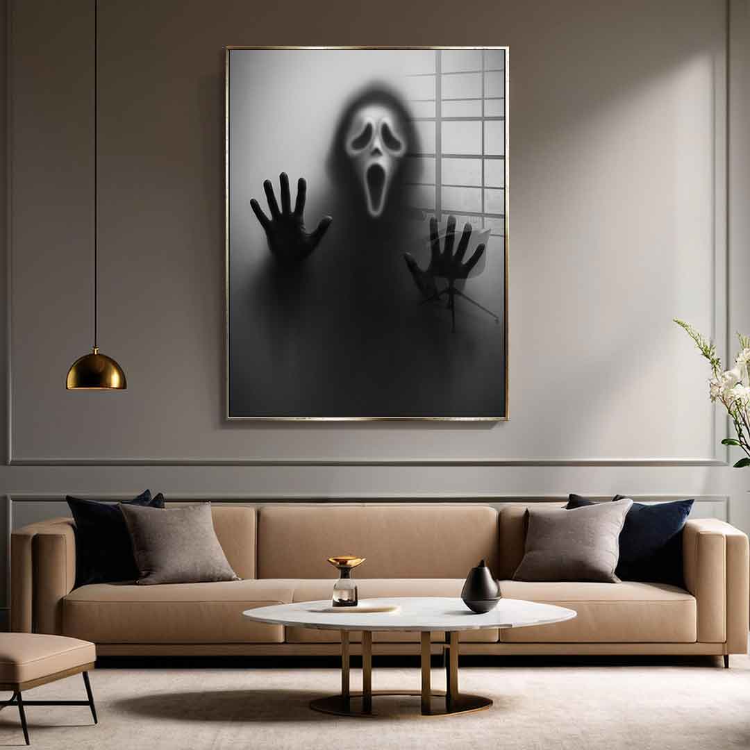 Ghostface's Silhouette - Acrylic Glass