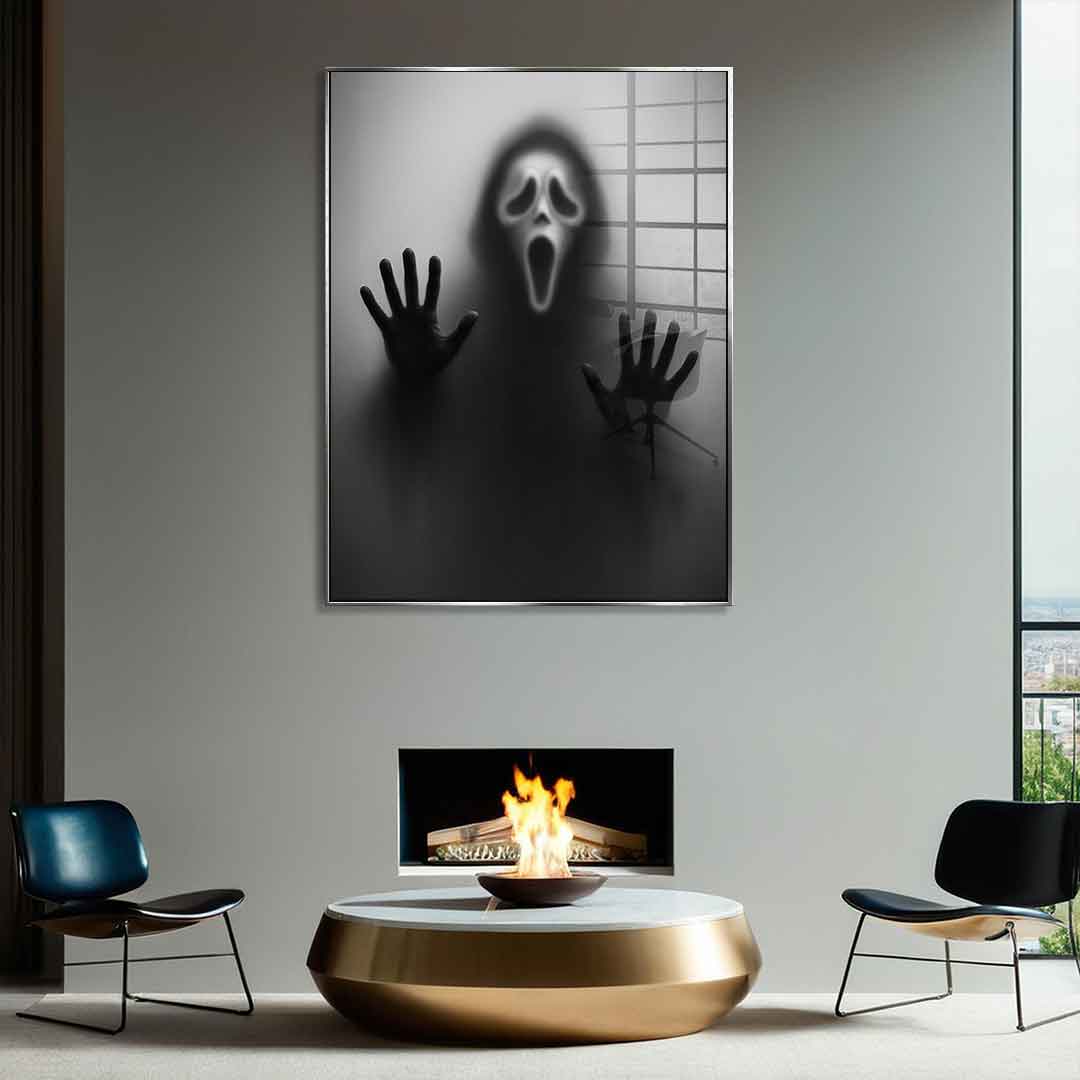Ghostface's Silhouette - Acrylic Glass