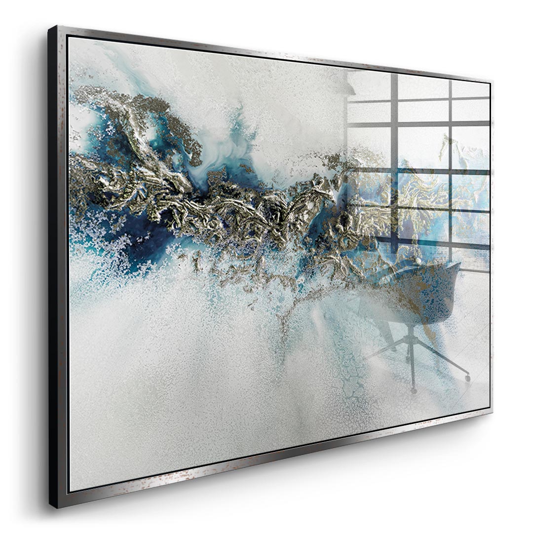 Gilded Weave - Acrylic Glass