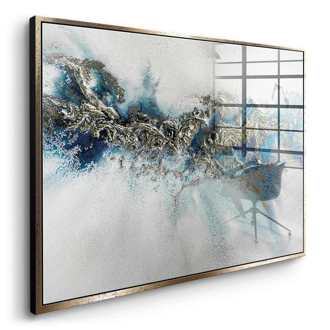 Gilded Weave - Acrylglas