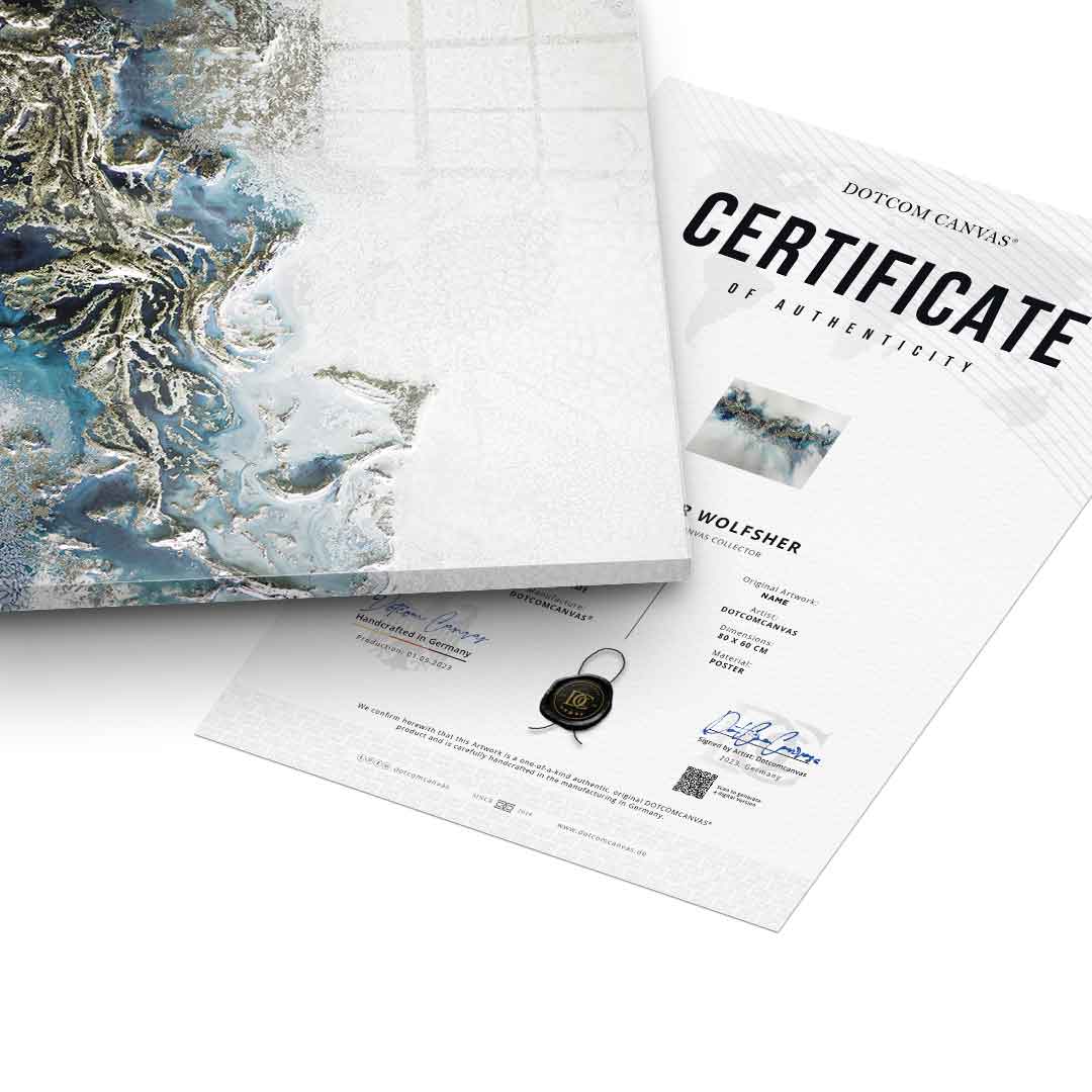 Gilded Weave - Acrylglas