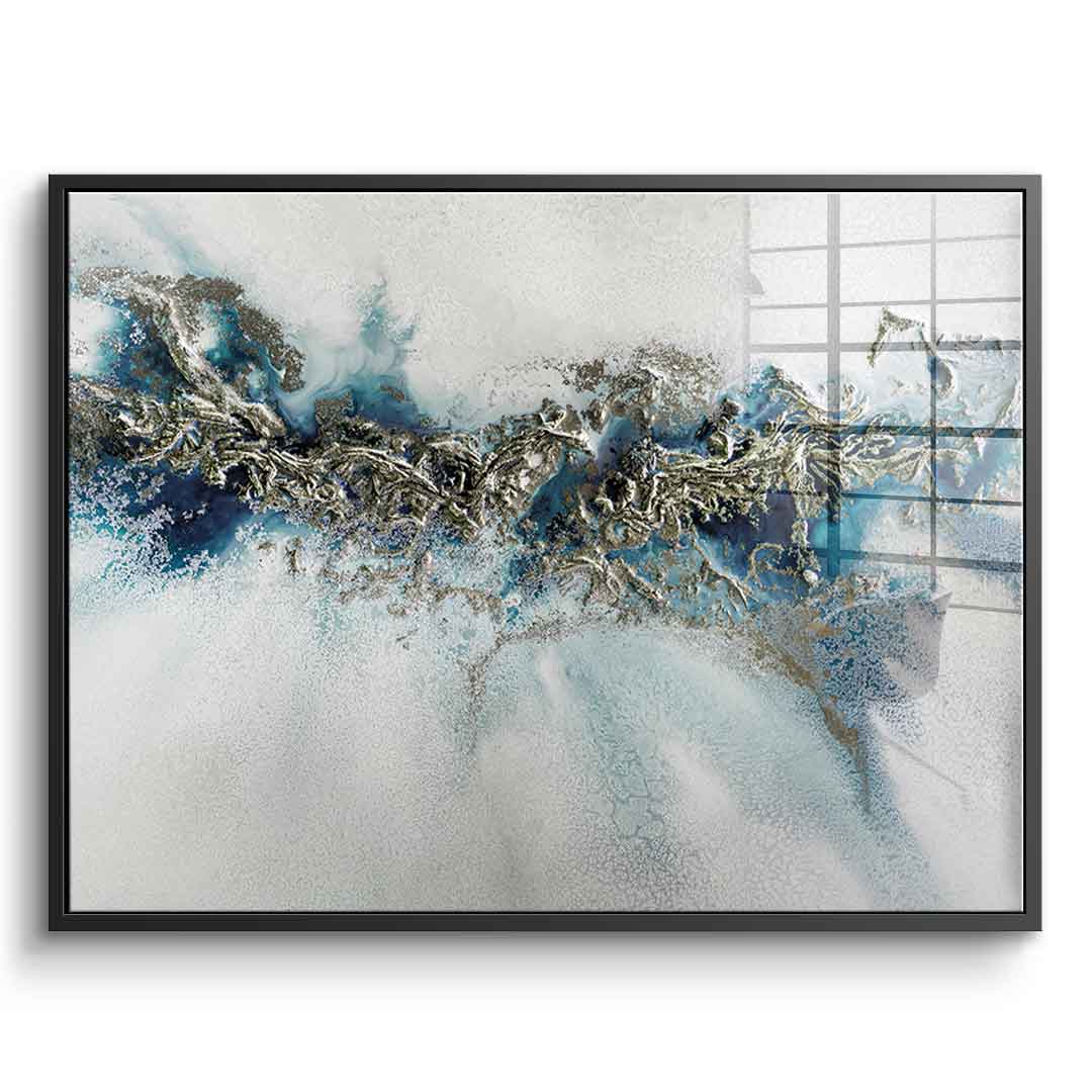 Gilded Weave - Acrylic Glass