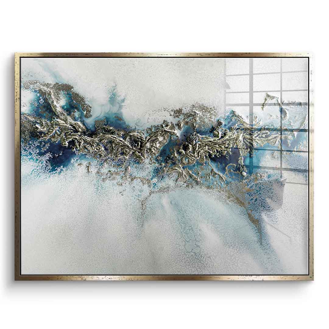 Gilded Weave - Acrylic Glass