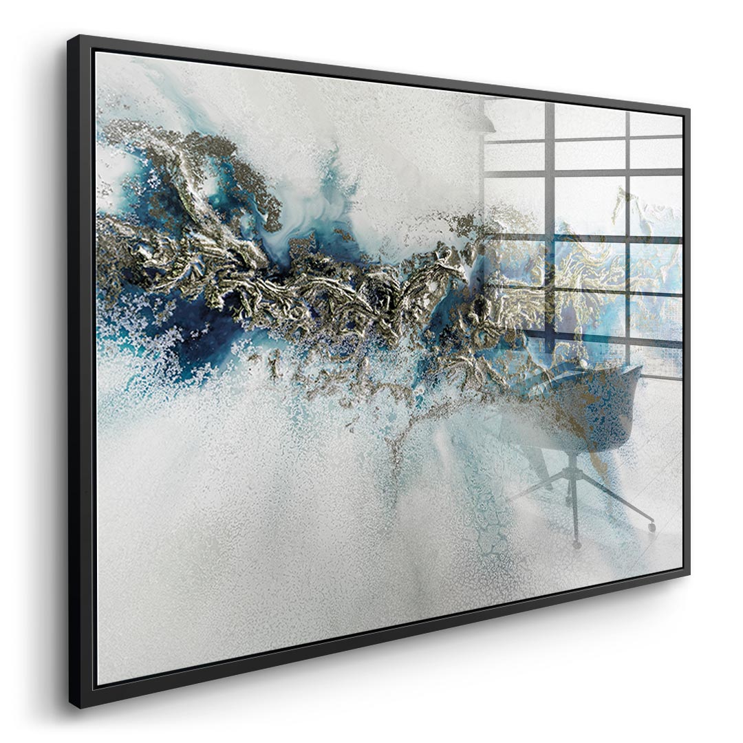 Gilded Weave - Acrylic Glass