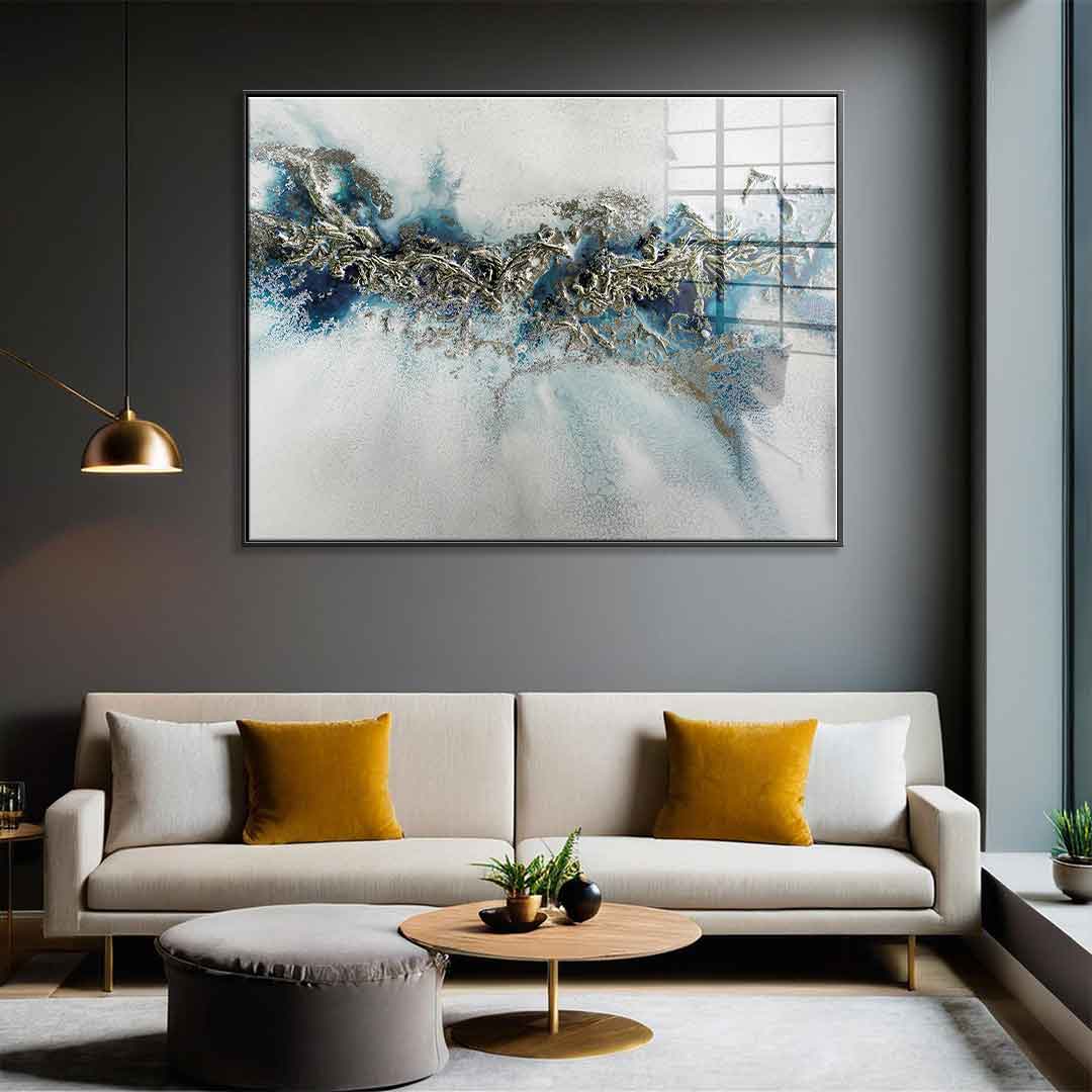 Gilded Weave - Acrylglas