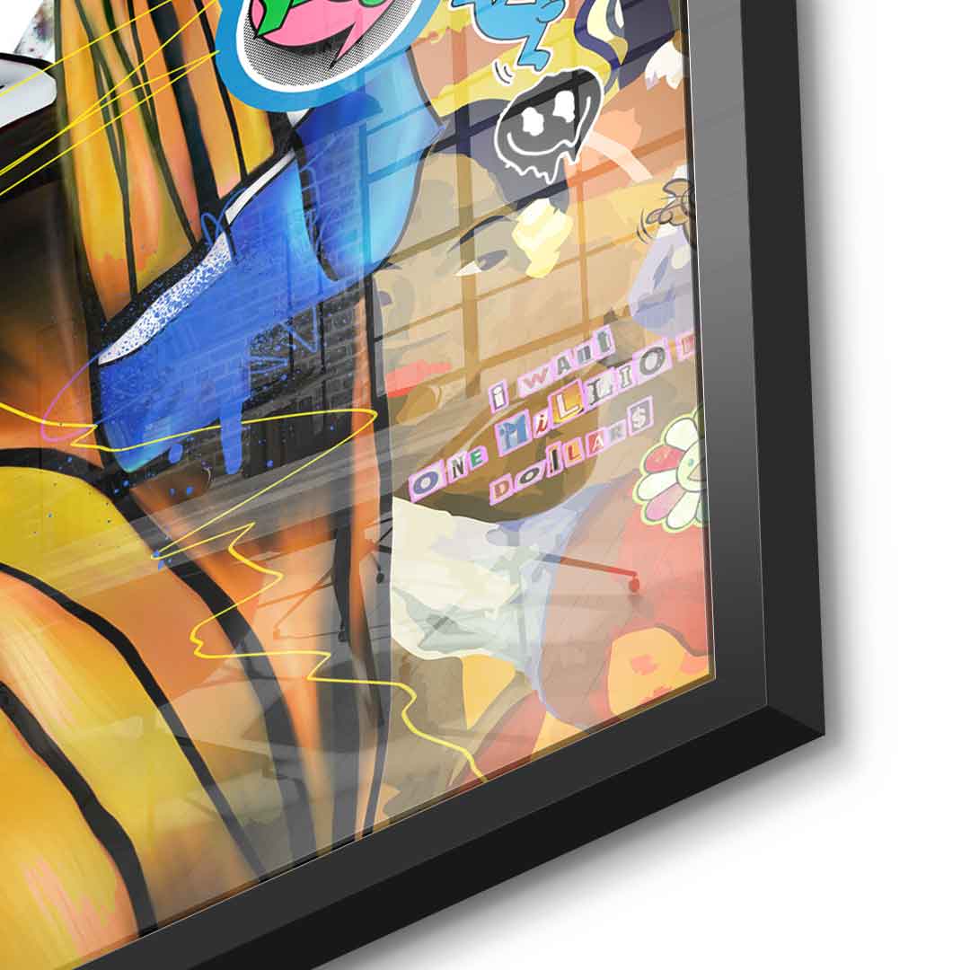 Girl - Where is my mind - Acrylic glass