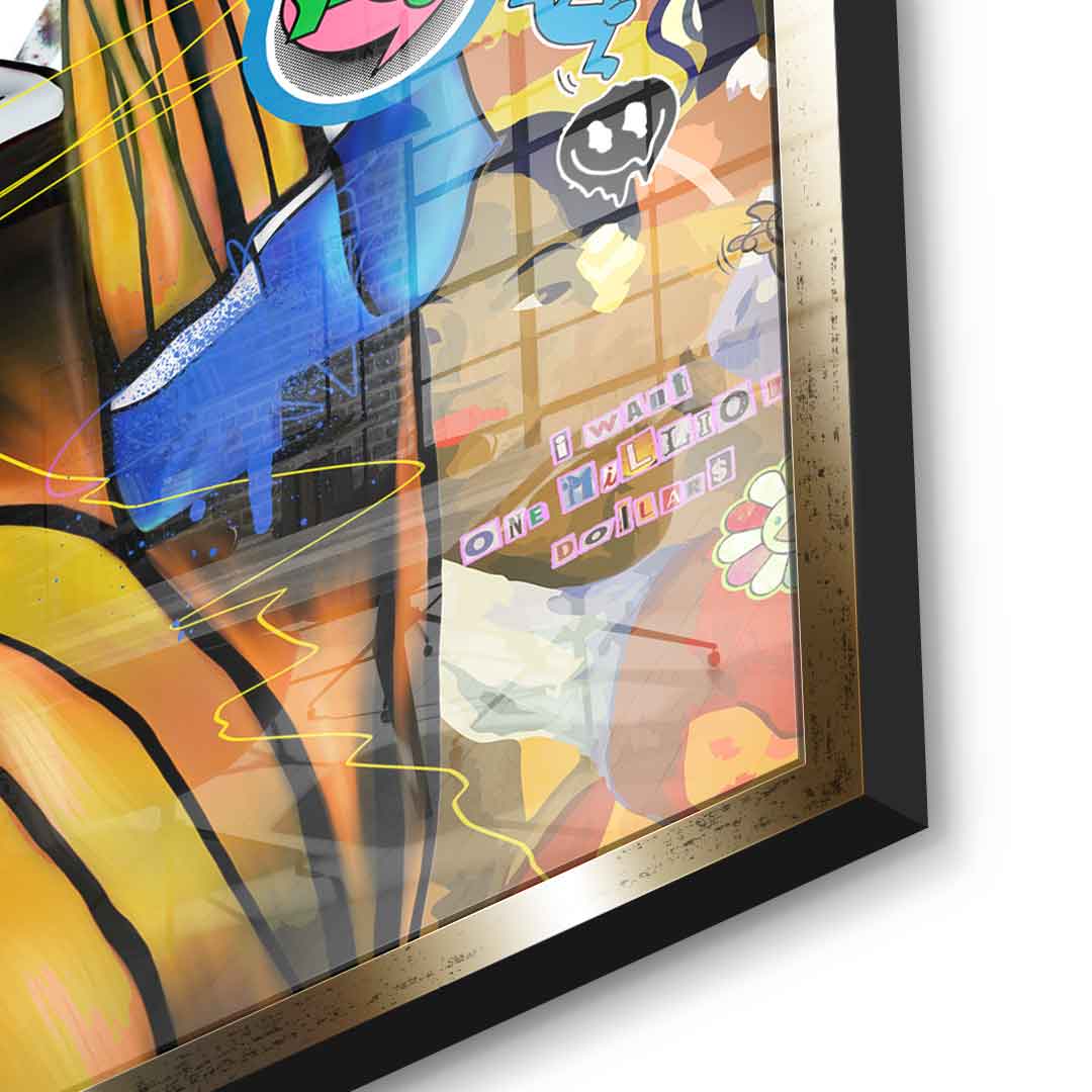 Girl - Where is my mind - Acrylic glass