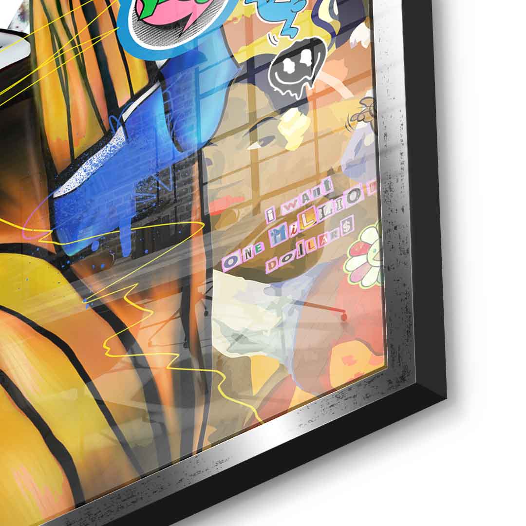 Girl - Where is my mind - Acrylic glass