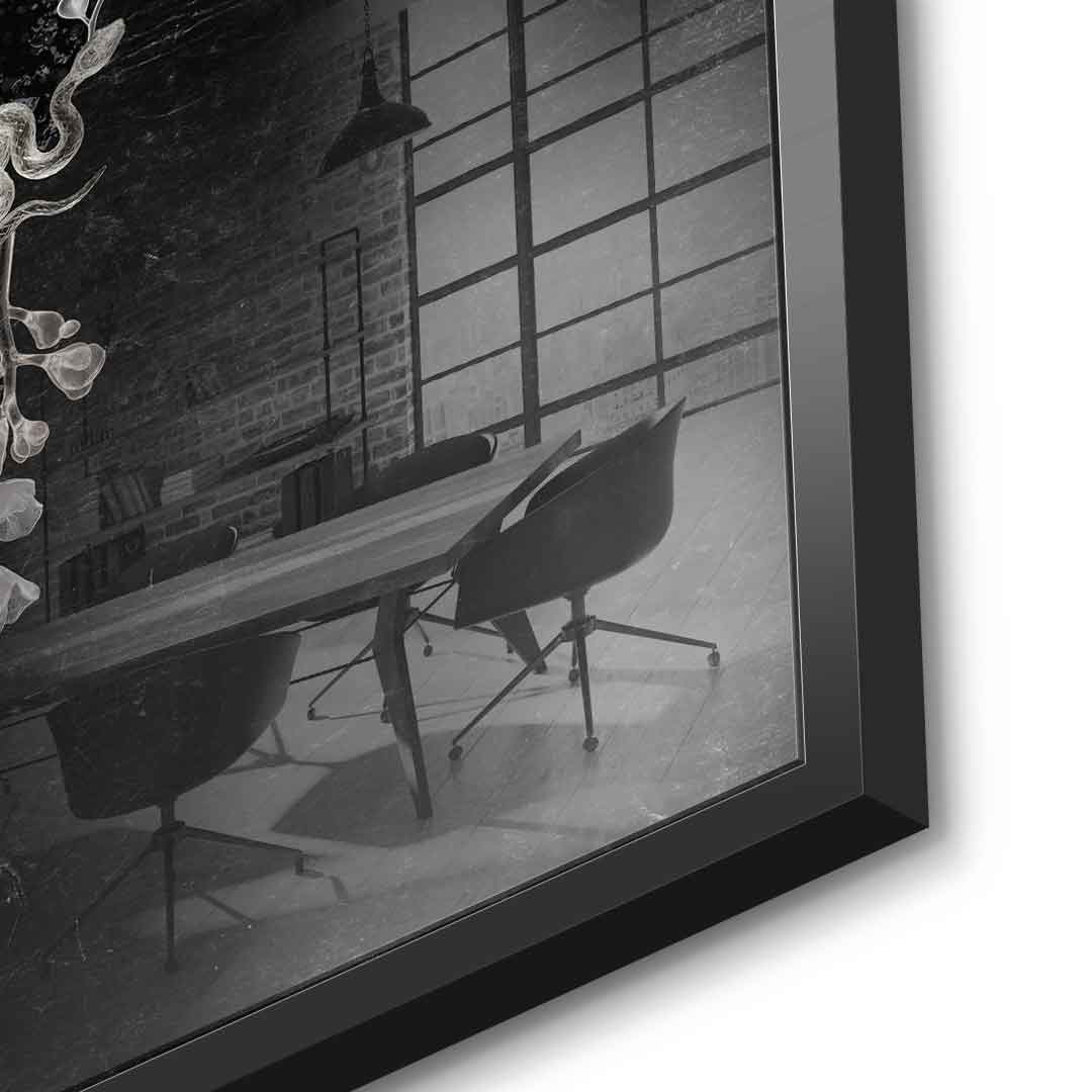 Glass Skull - Acrylic glass