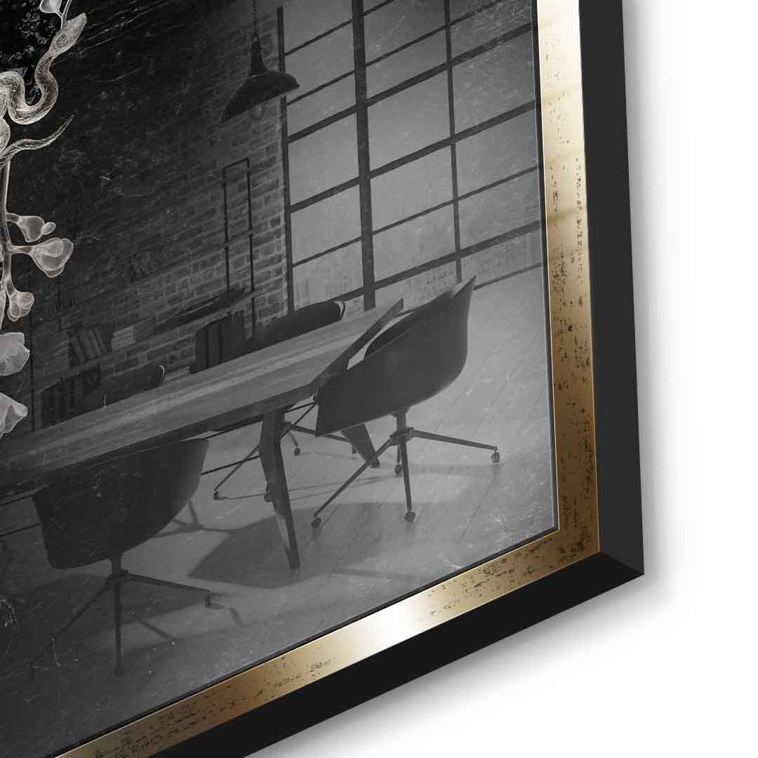 Glass Skull - Acrylic glass