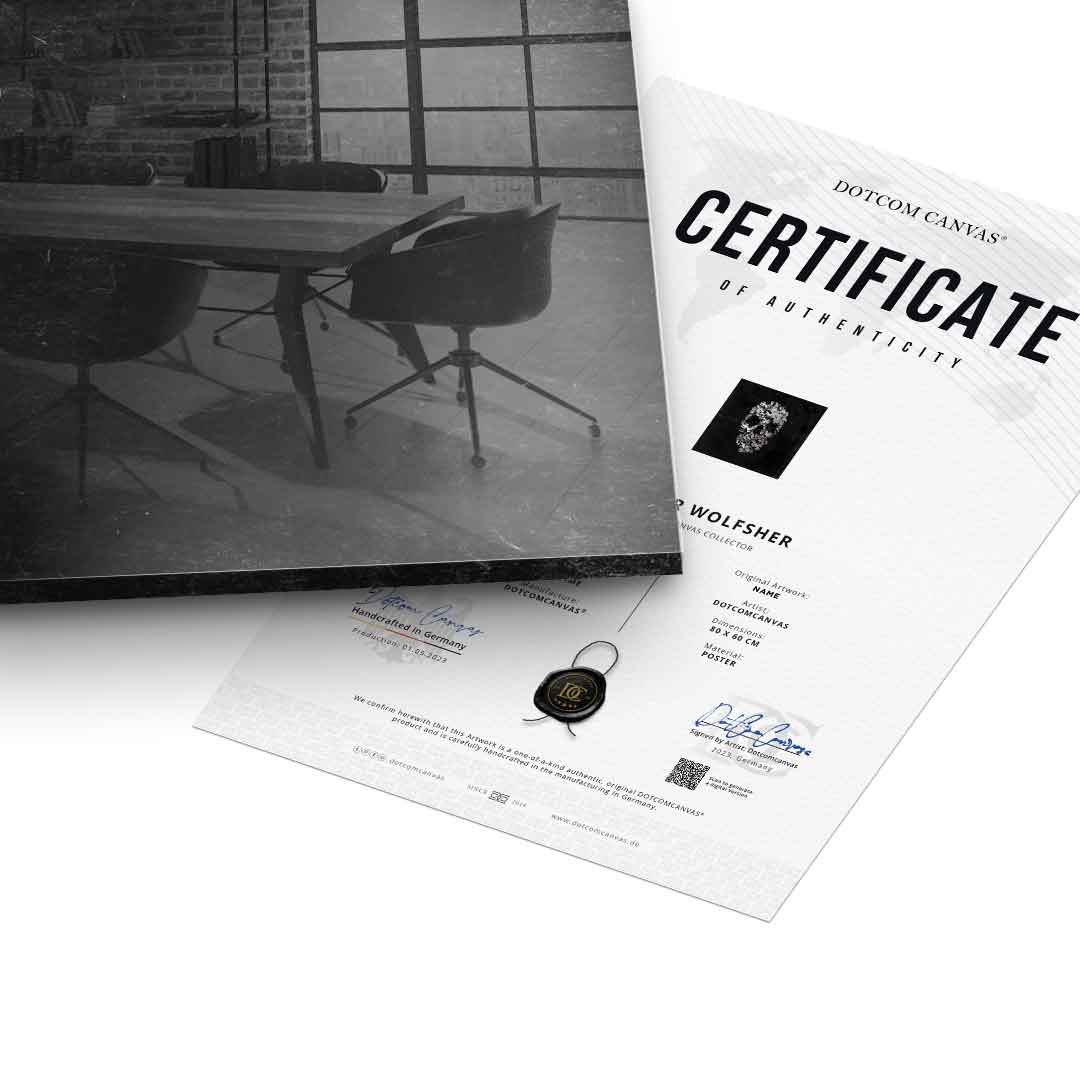 Glass Skull - Acrylic glass