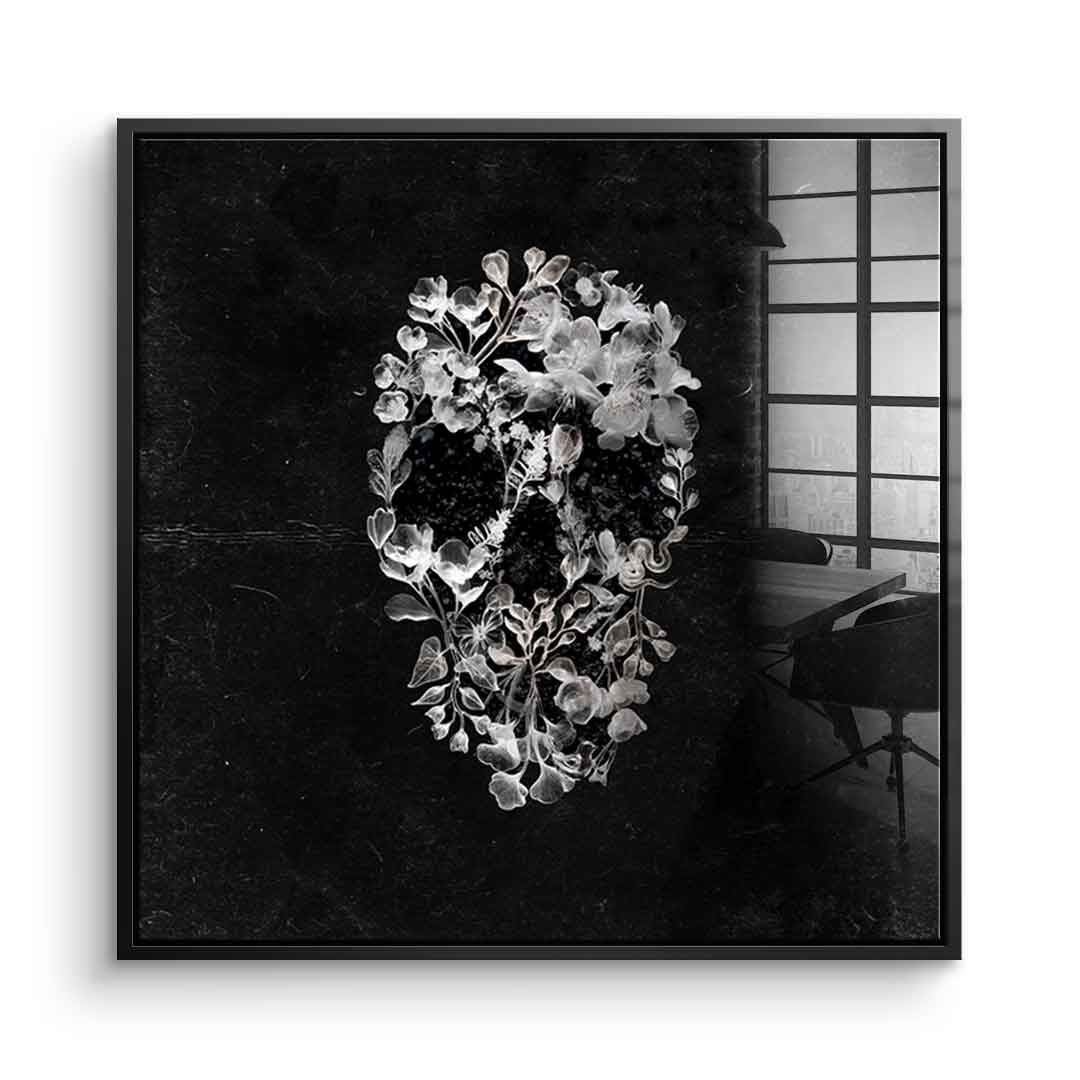 Glass Skull - Acrylic glass