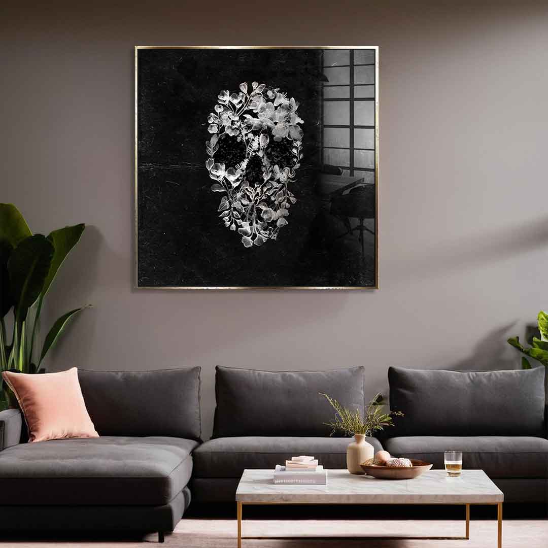Glass Skull - Acrylic glass