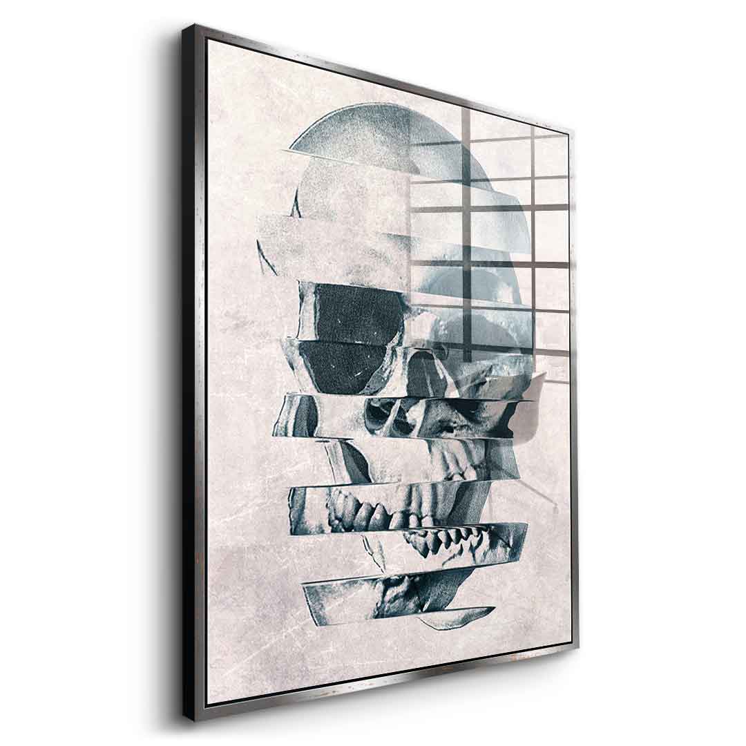 Glitch Skull - Acrylic Glass