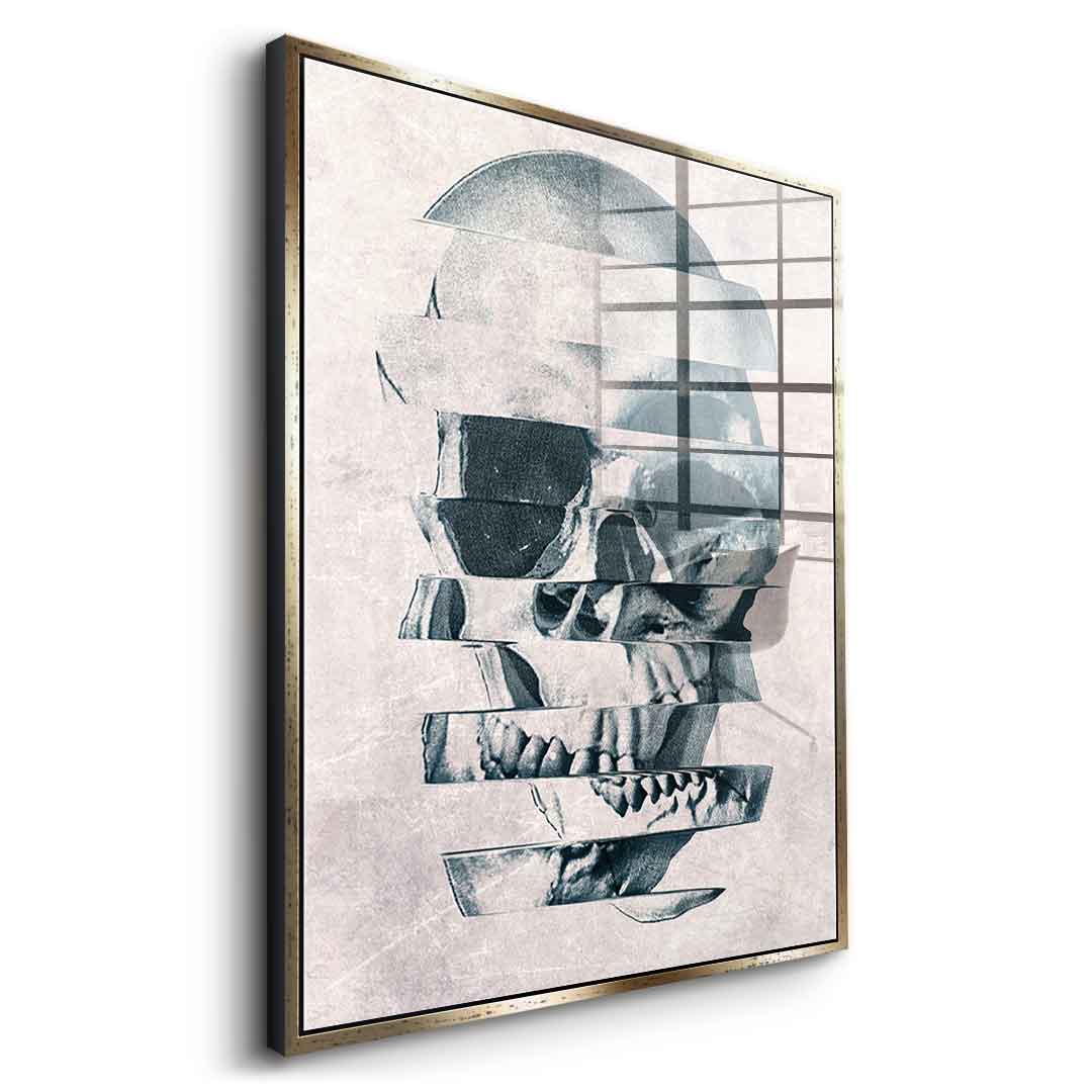 Glitch Skull - Acrylic Glass