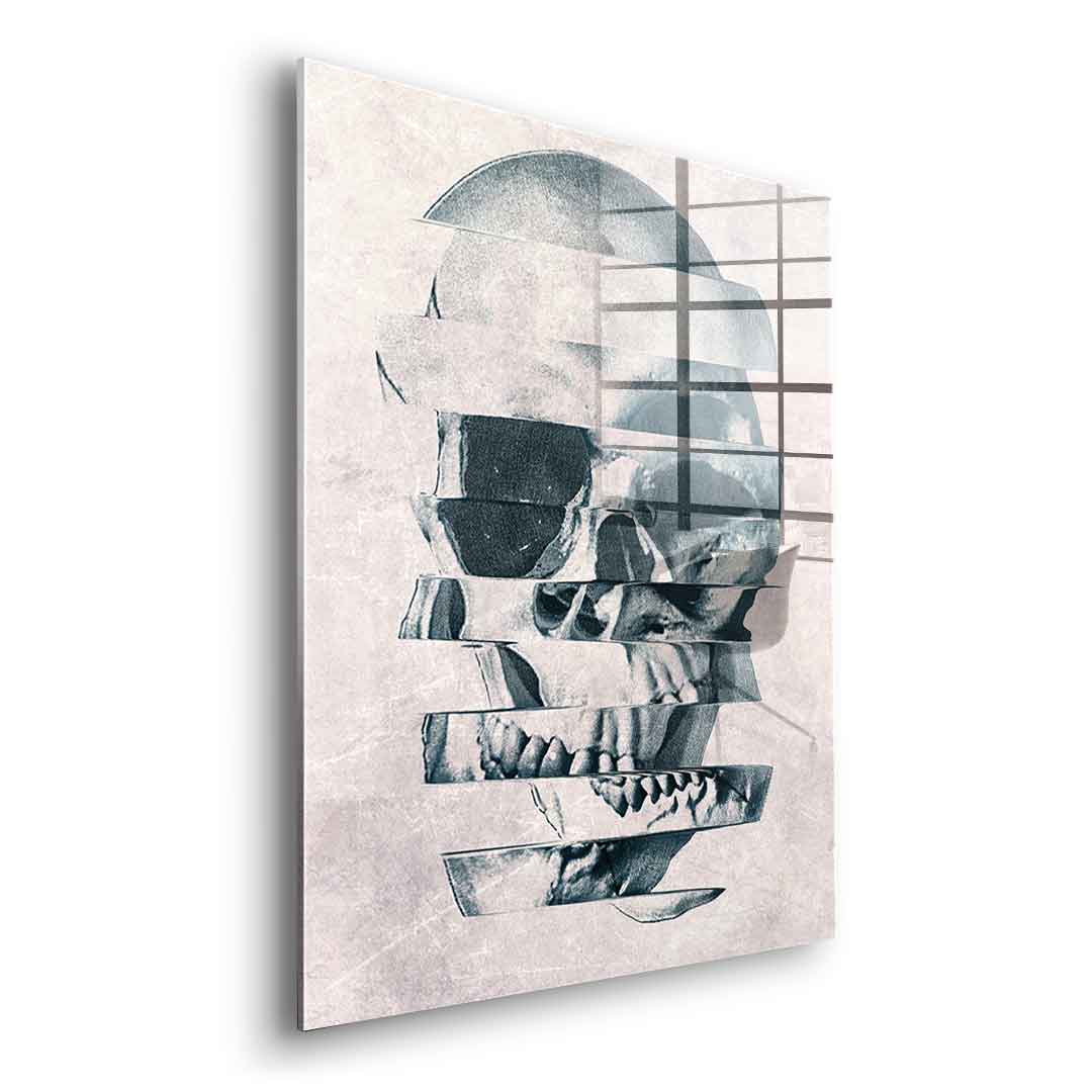 Glitch Skull - Acrylic Glass