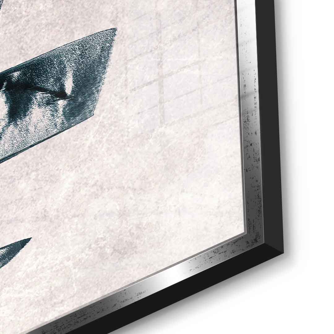 Glitch Skull - Acrylic Glass