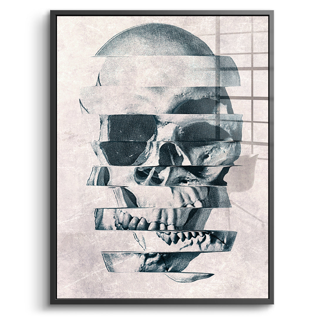 Glitch Skull - Acrylic Glass
