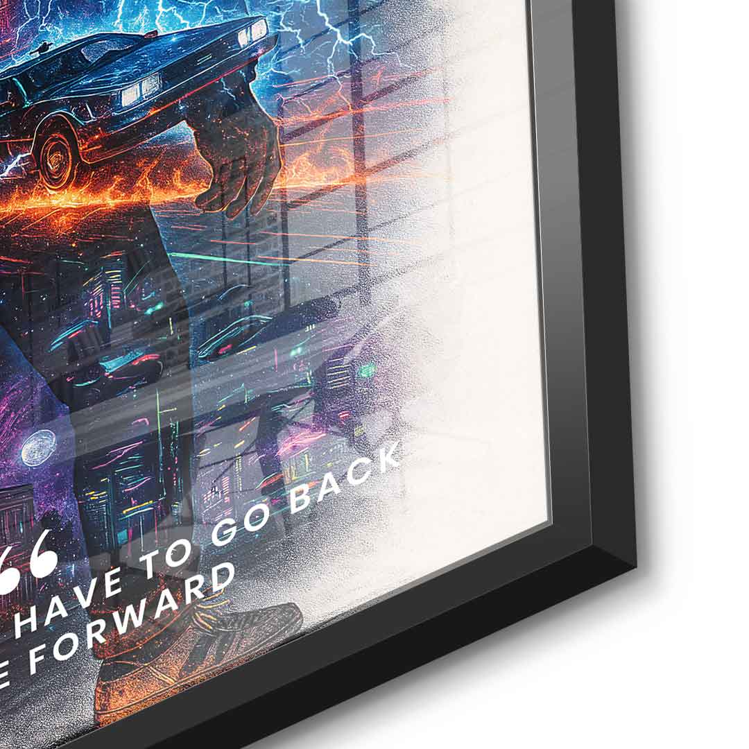 Go Back to Move Forward - Acrylglas