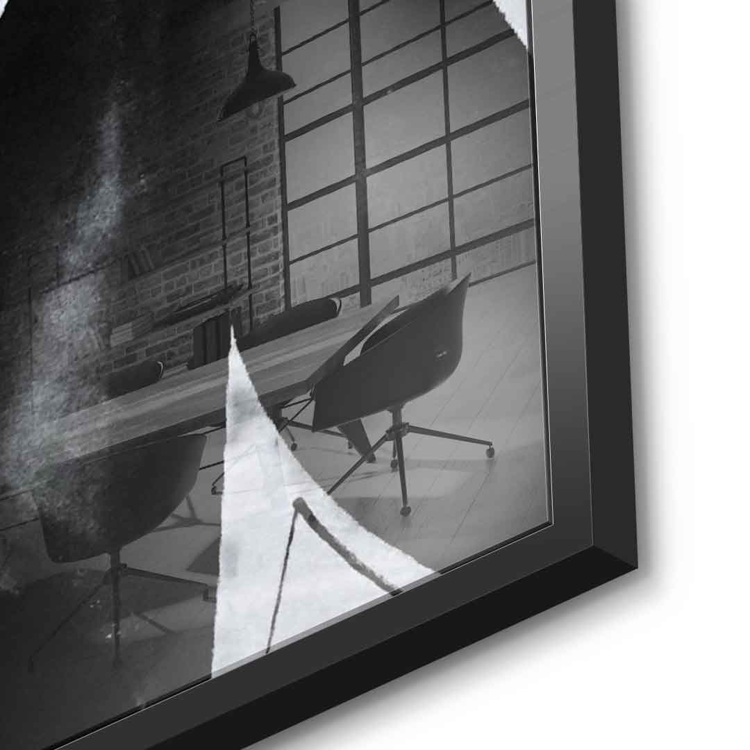 Golden Crown - Acrylic glass