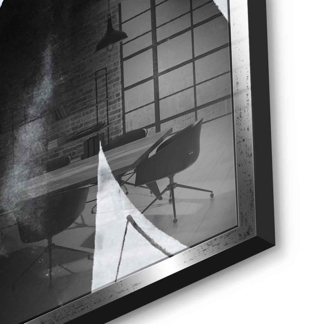 Golden Crown - Acrylic glass