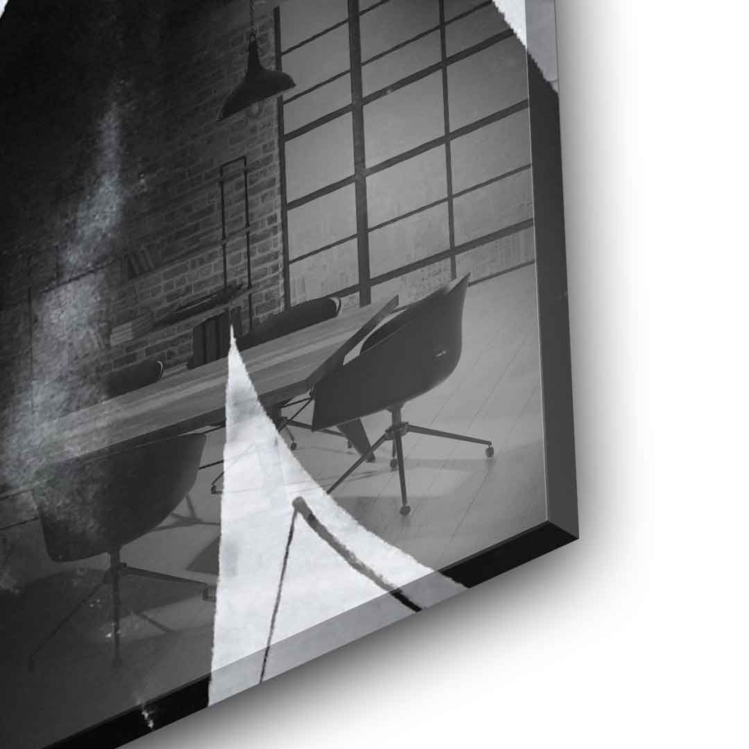 Golden Crown - Acrylic glass