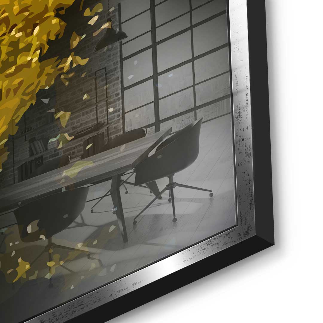 Golden Ethereum - Acrylic glass