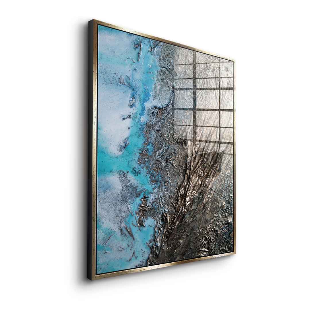 Golden Passion - Acrylic glass